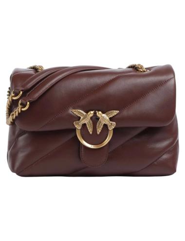 Pinko borsa Puff Maxi Burgundy Wine