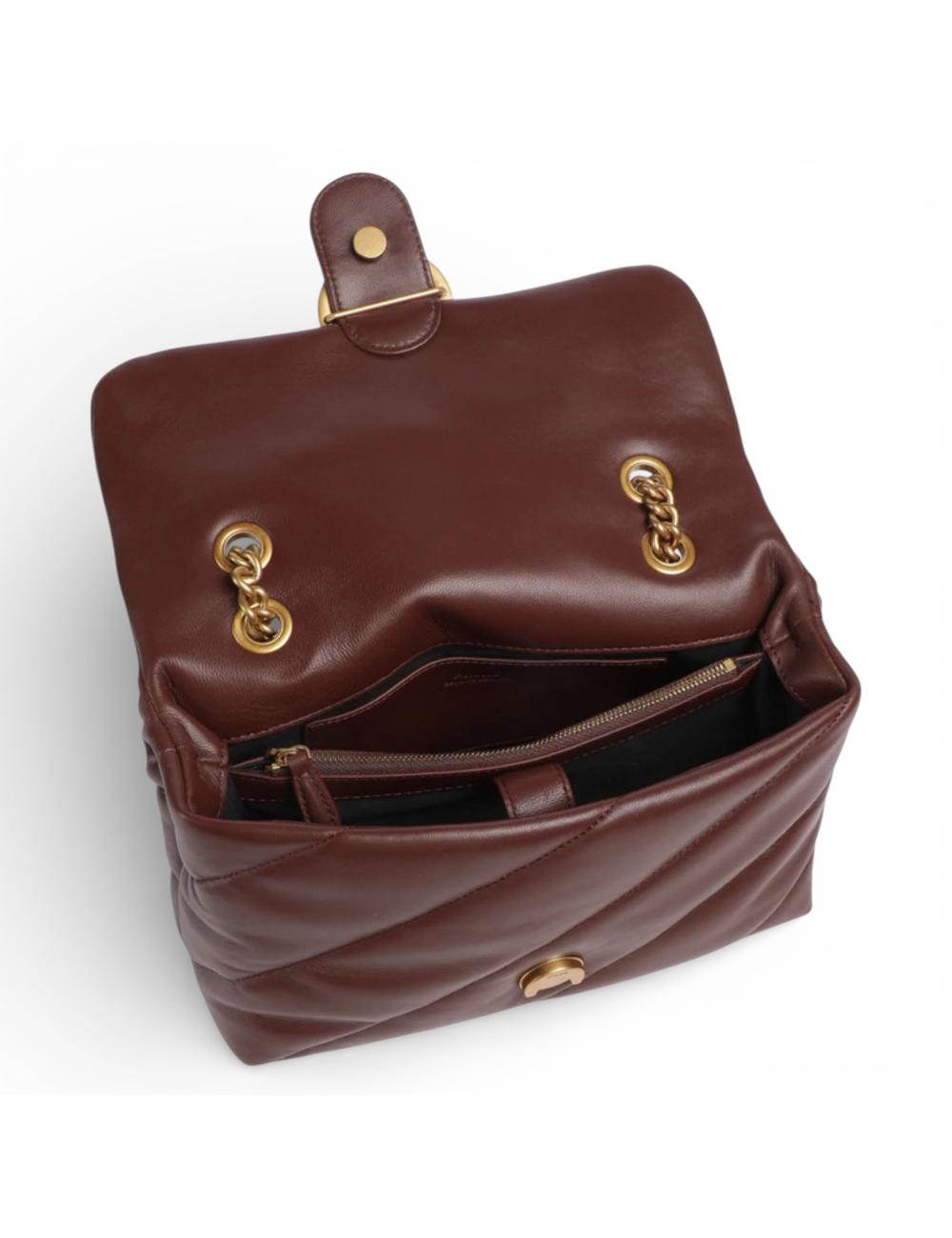 Pinko borsa Puff Maxi Burgundy Wine