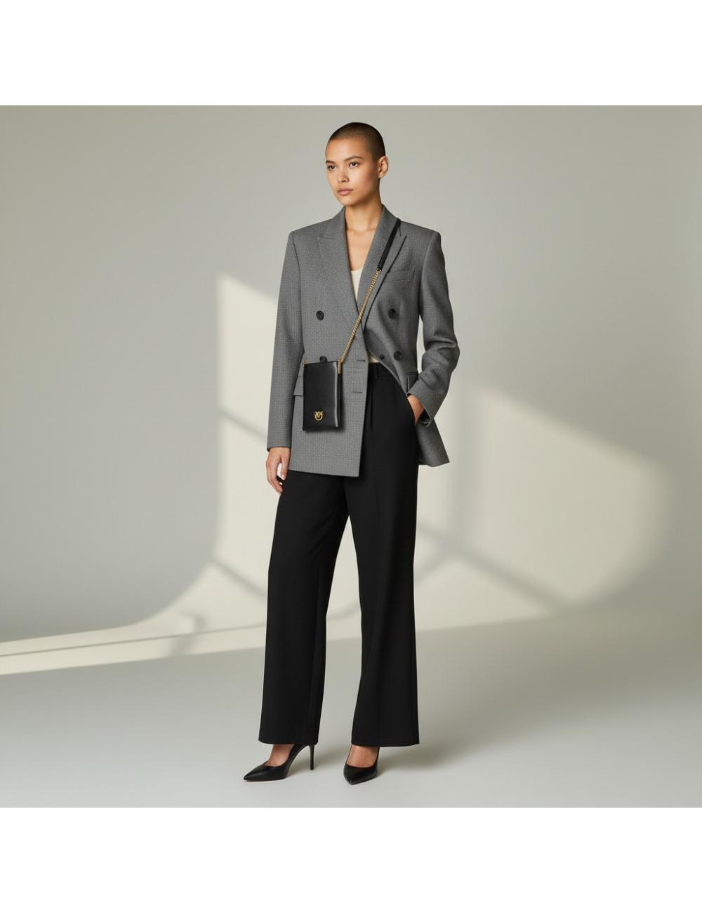 Pinko Custodia smartphone a tracolla in pelle