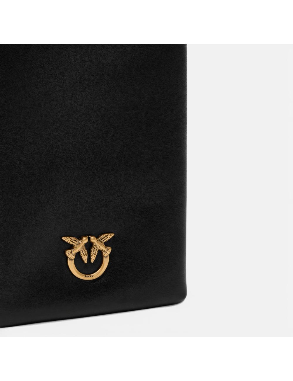 Pinko Custodia smartphone a tracolla in pelle