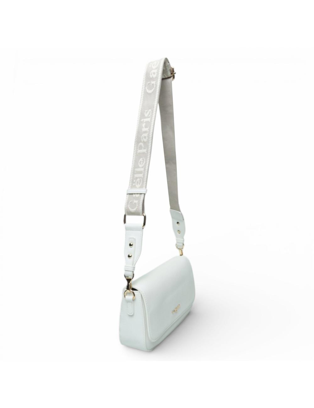 Gaelle Paris borsa a mano patch bianca