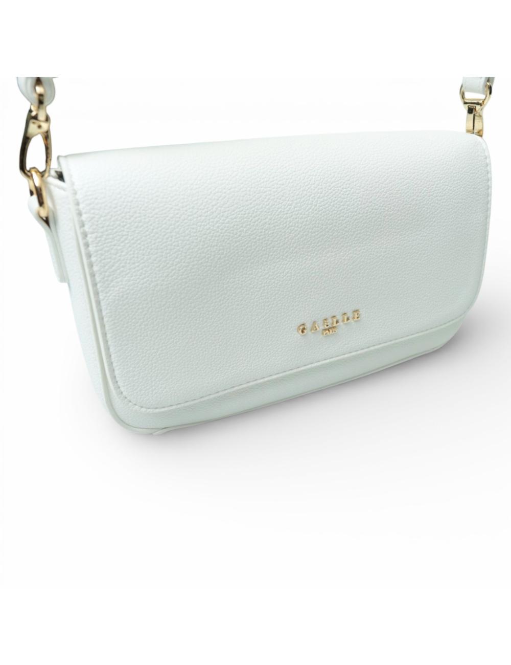 Gaelle Paris borsa a mano patch bianca