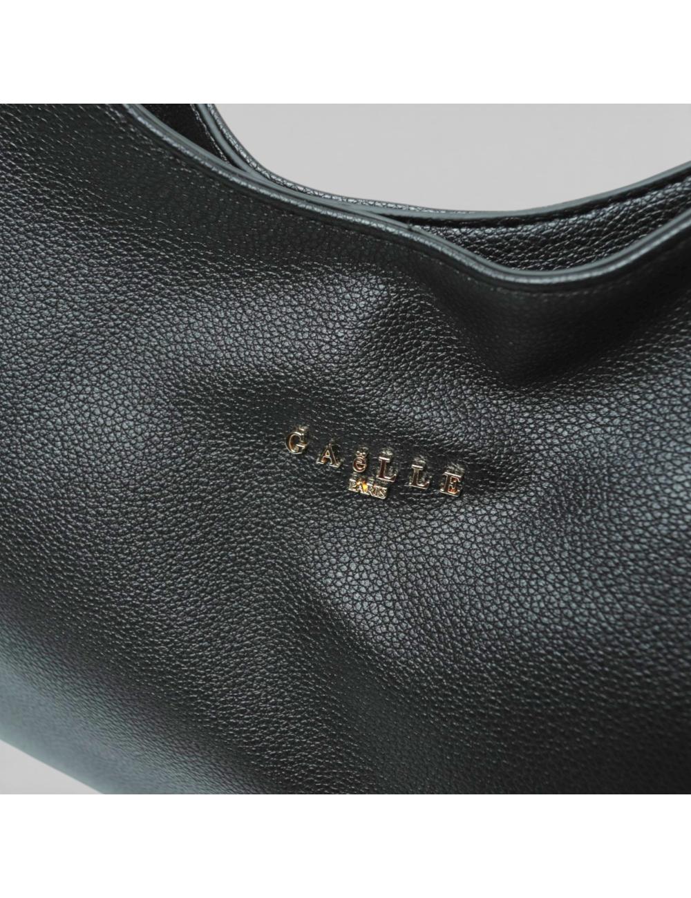 Gaelle Paris Hobo Bag Essential – Black