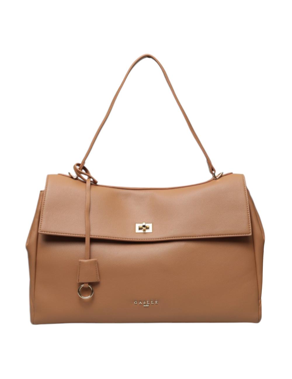 Gaelle Paris Maxi Hand Bag Essential brown