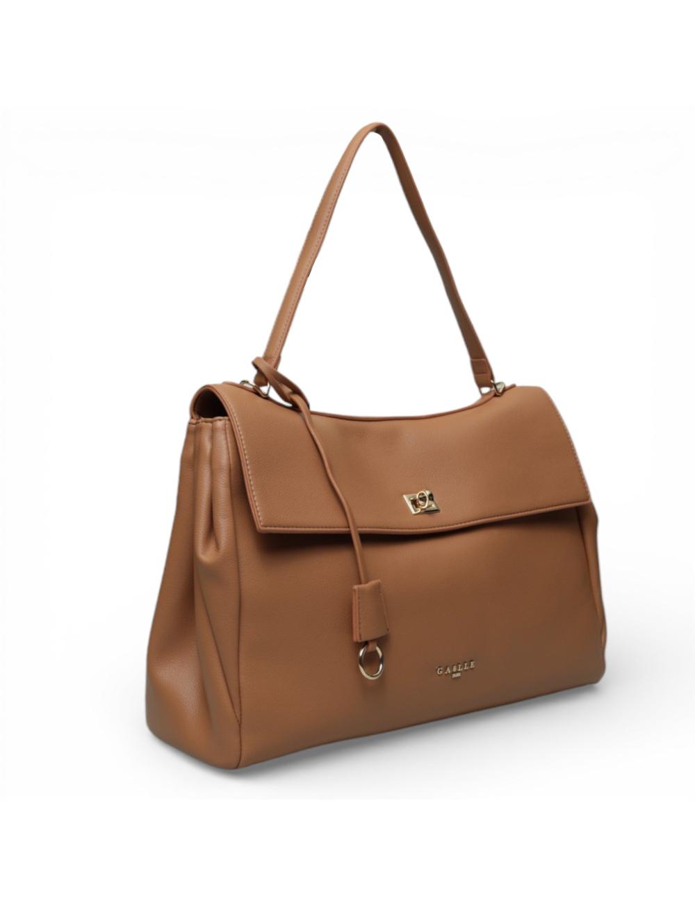 Gaelle Paris Maxi Hand Bag Essential – Caramello