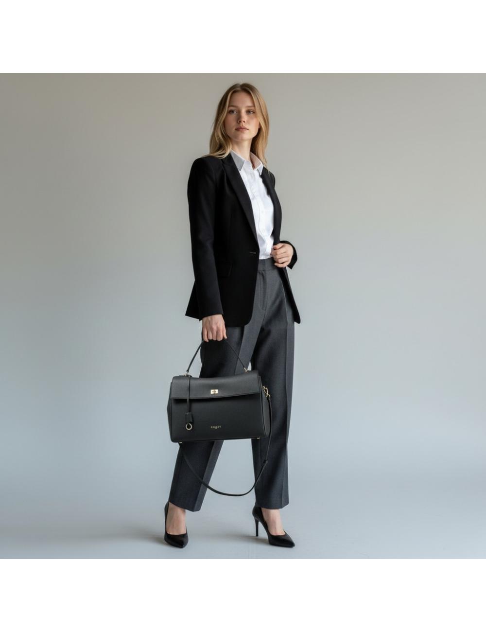 Gaelle Paris Maxi Hand Bag Essential – Nero