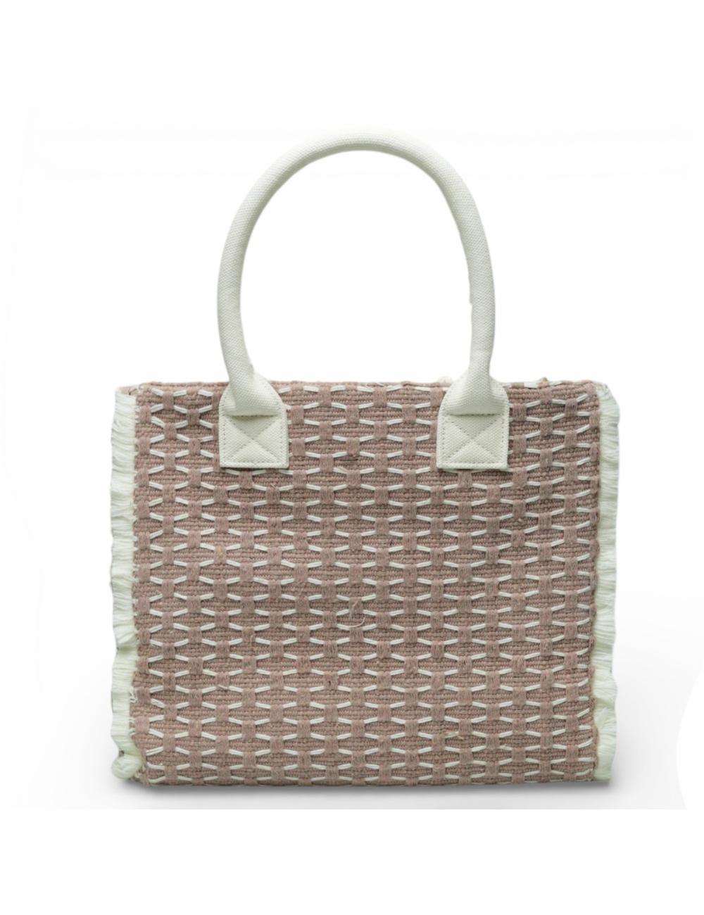 Gaelle Paris Maxi Shopper Firma Beige