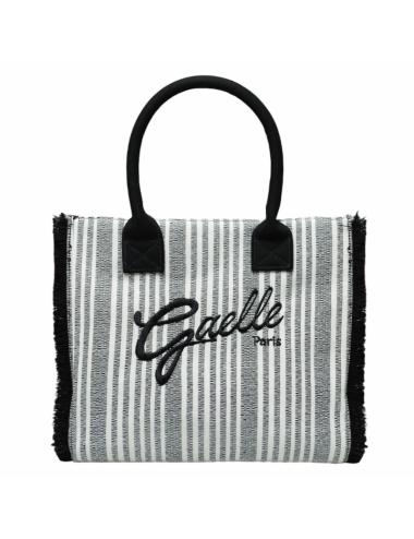Gaelle Paris Maxi Shopper Tessuto Nero
