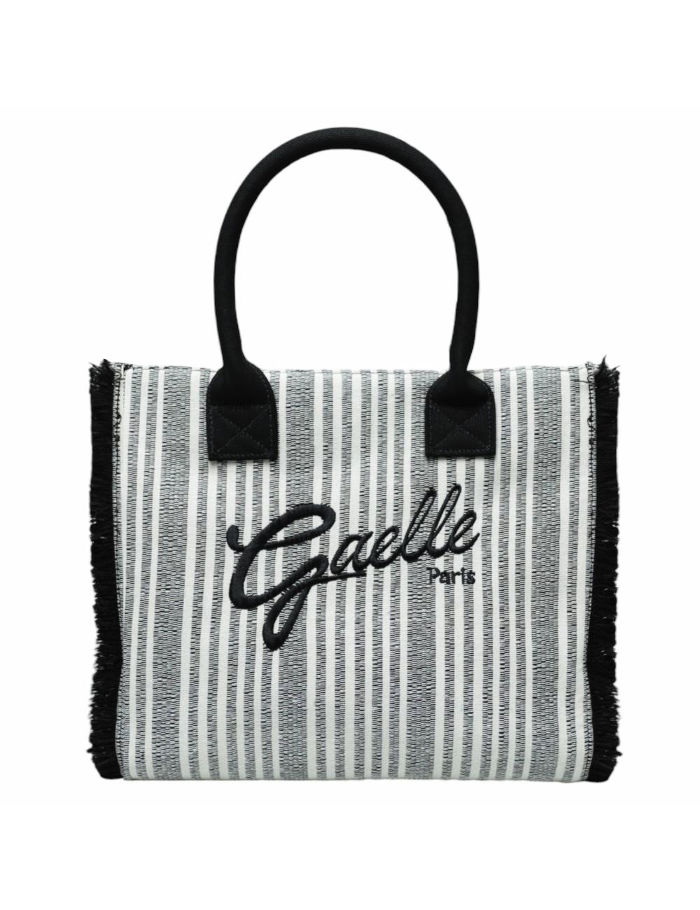 Gaelle Paris Maxi Shopper Black