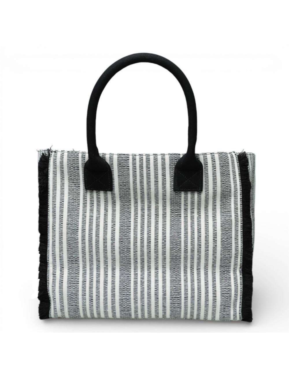 Gaelle Paris Maxi Shopper Black