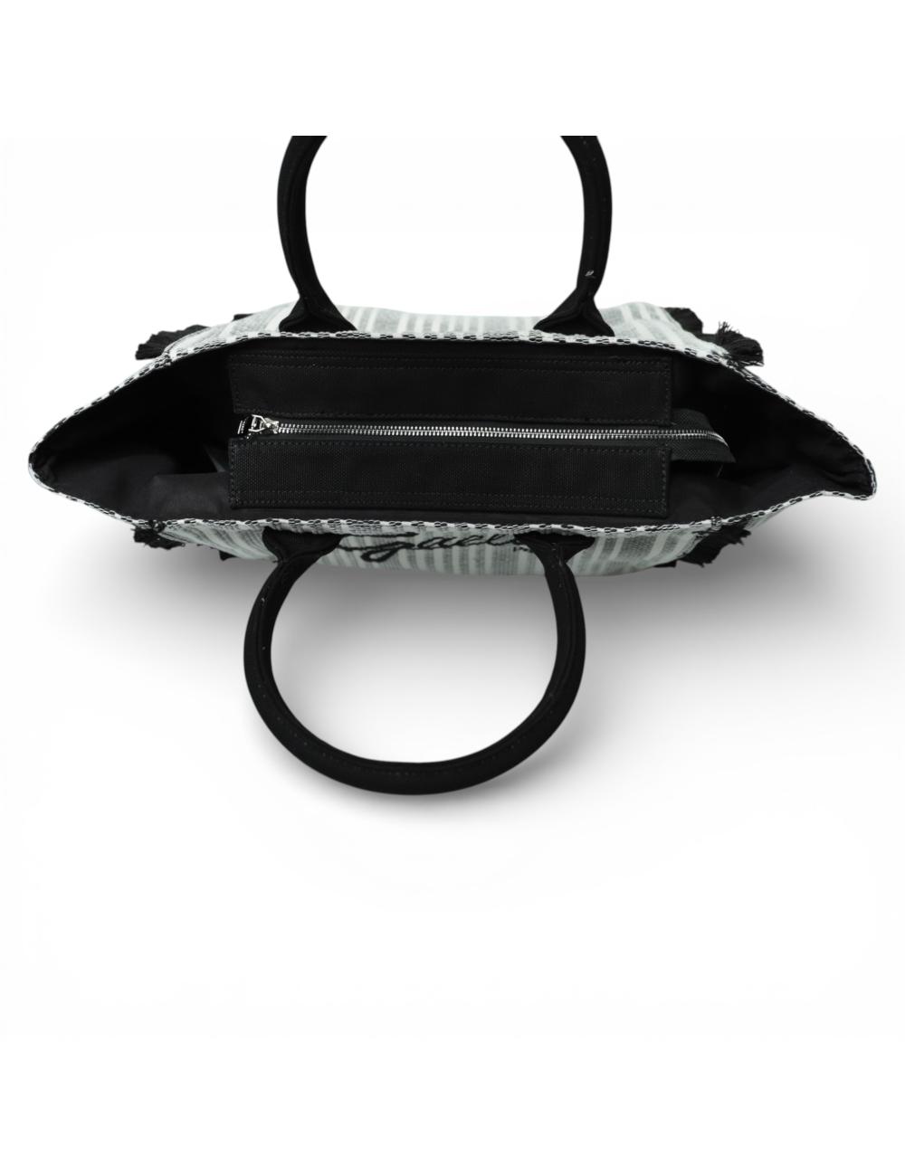 Gaelle Paris Maxi Shopper Tessuto Nero