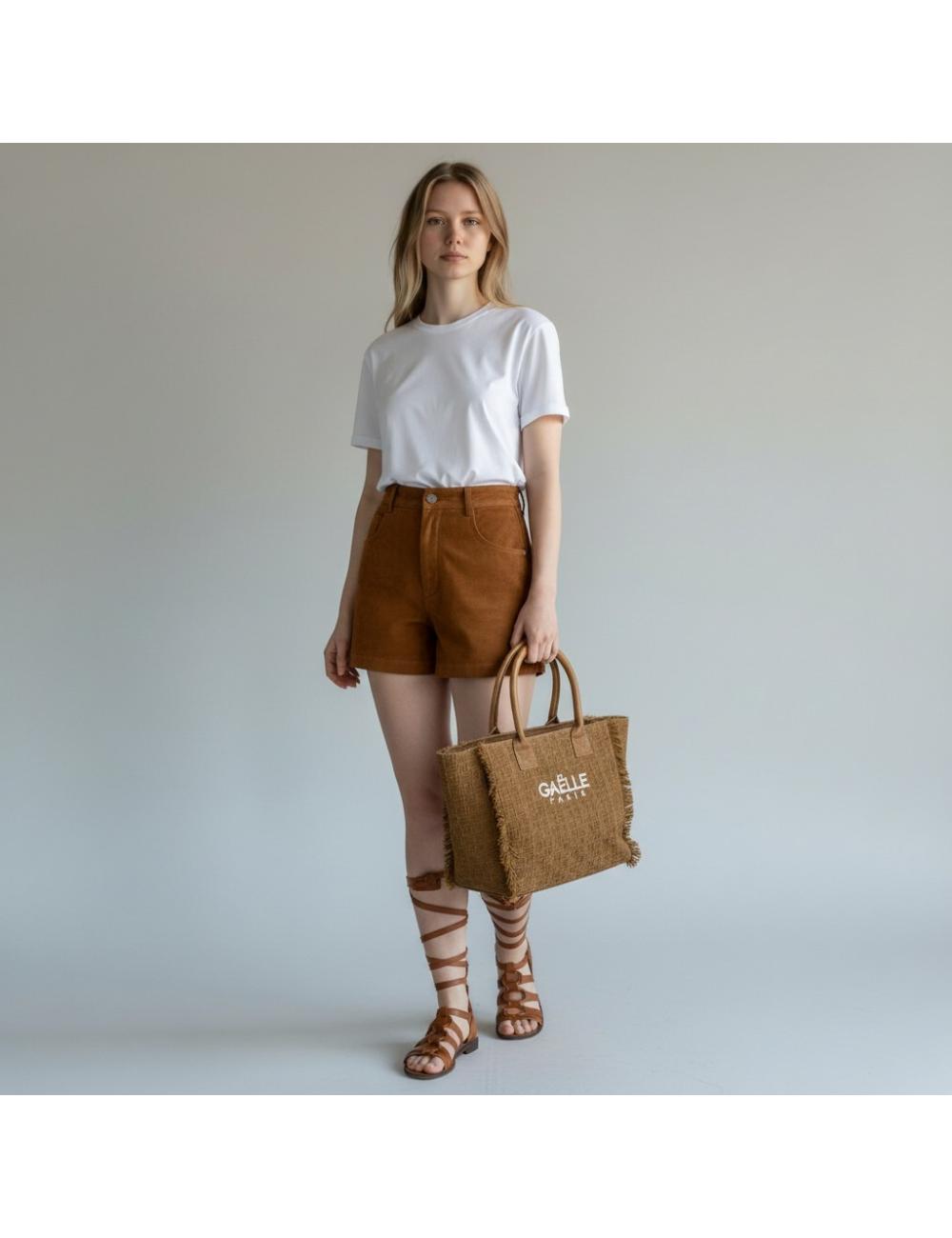 Gaelle Paris Maxi Shopper Moka