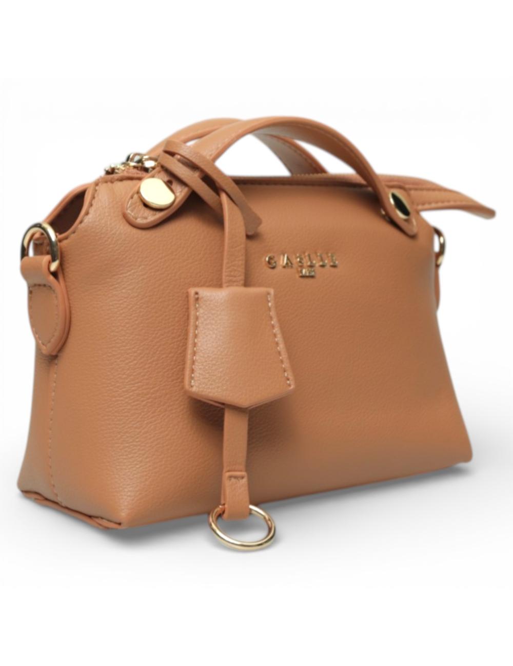 Gaelle Paris borsa Mini Duffle Essential Caramello