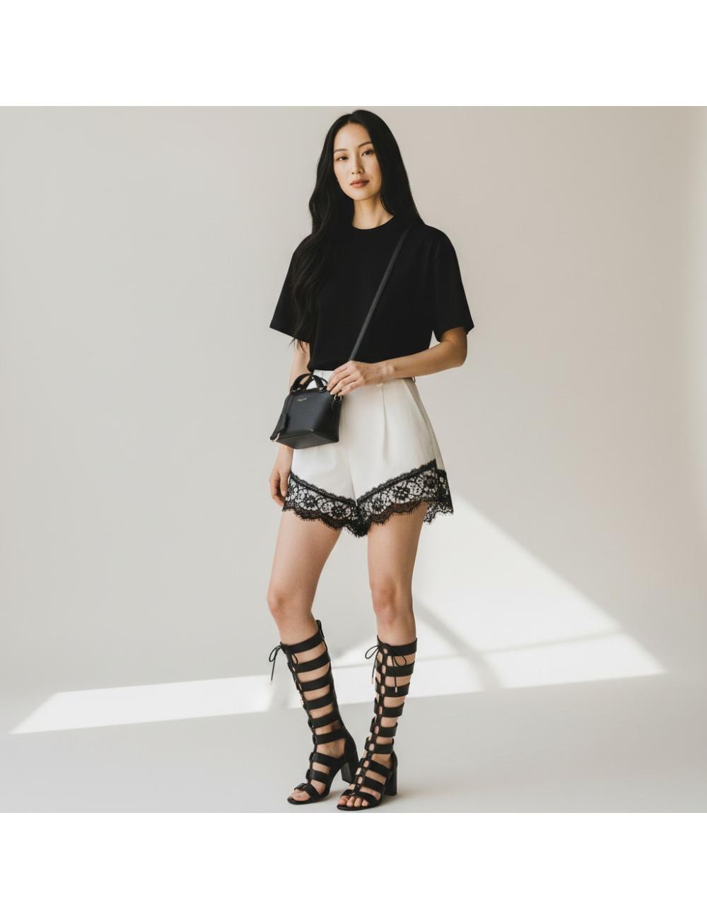 Gaelle Paris Mini bag Duffle Essential black