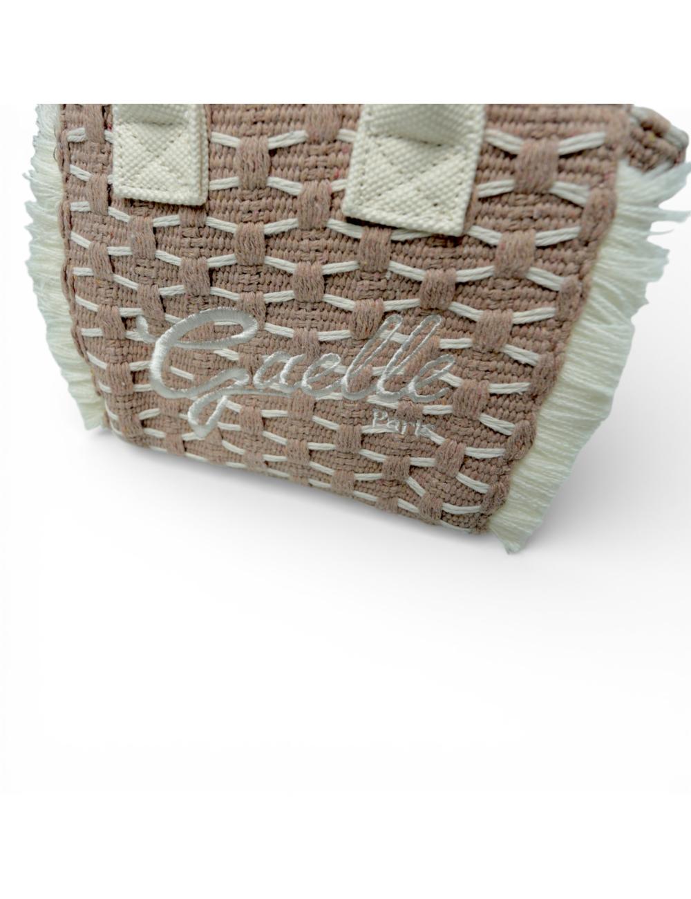 Gaelle Paris Mini Shopper Firma Beige