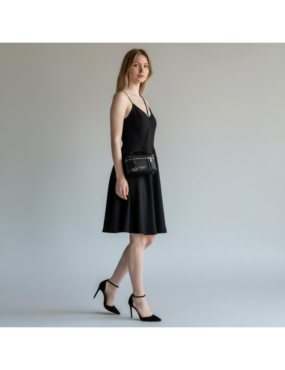 Gaelle Paris borsa Mini Shoulder Strap Nero