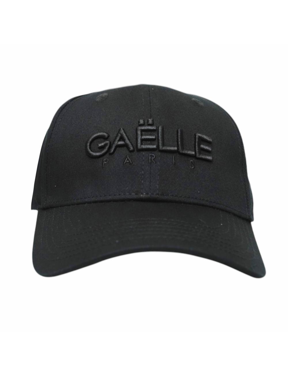 Gaelle Paris black trucker hat