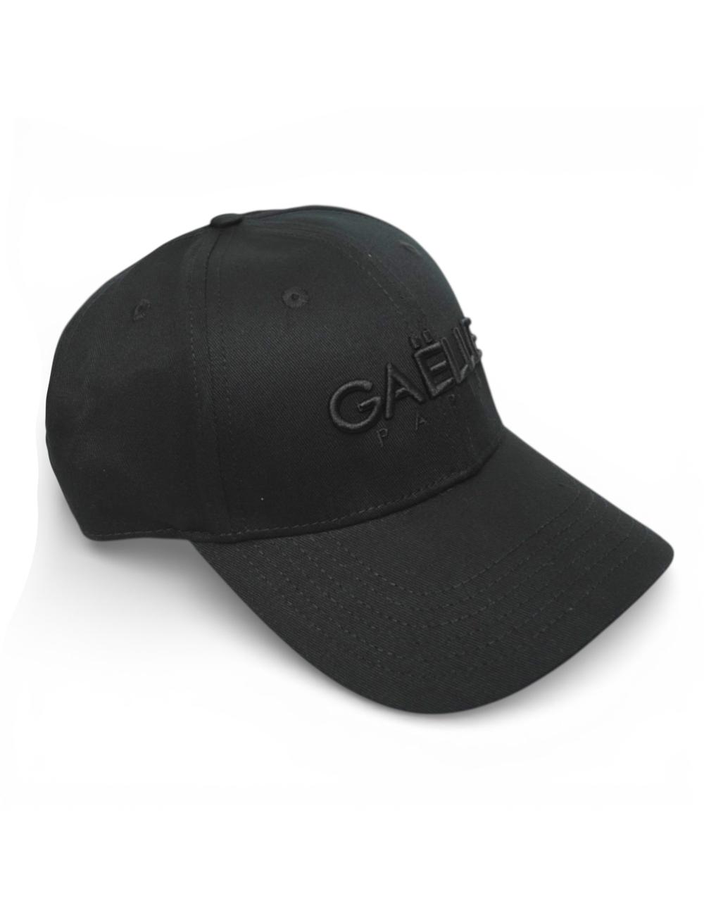 Gaelle Paris black trucker hat