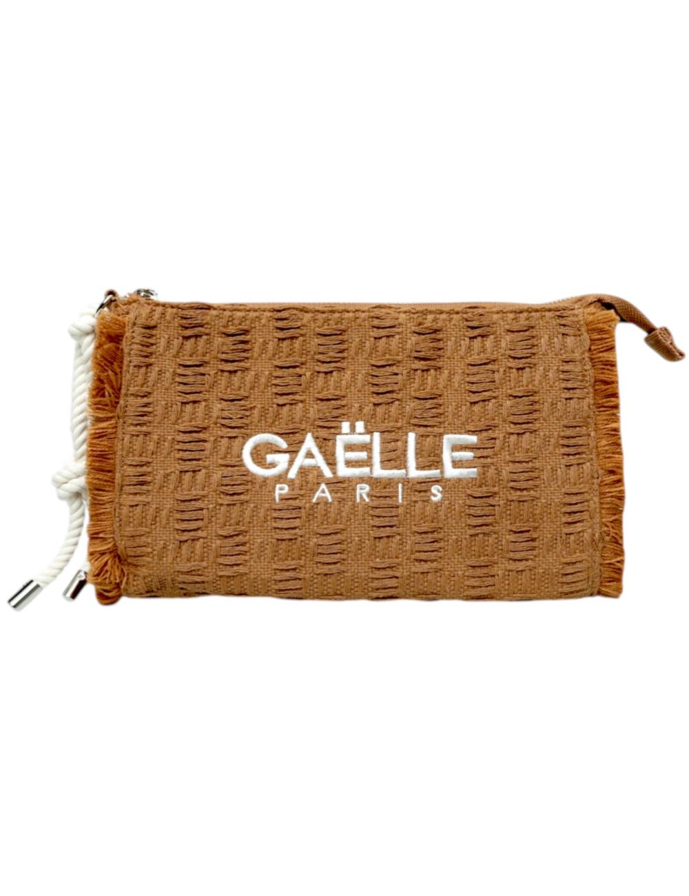 Gaelle Paris Pochette Tessuto Moka