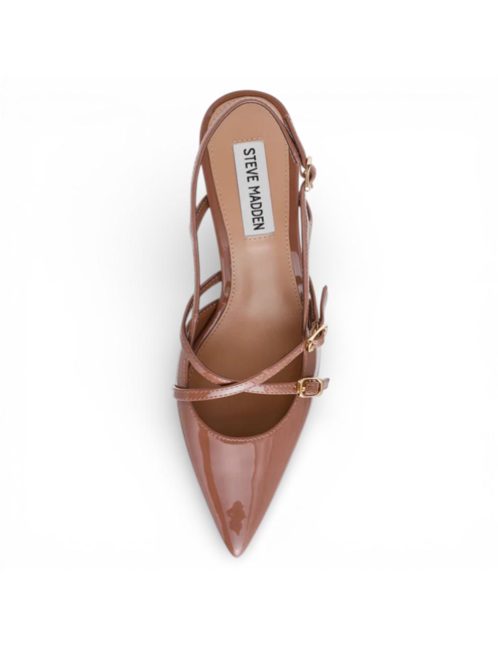 Steve Madden Décolleté con Tacco Basso Nude