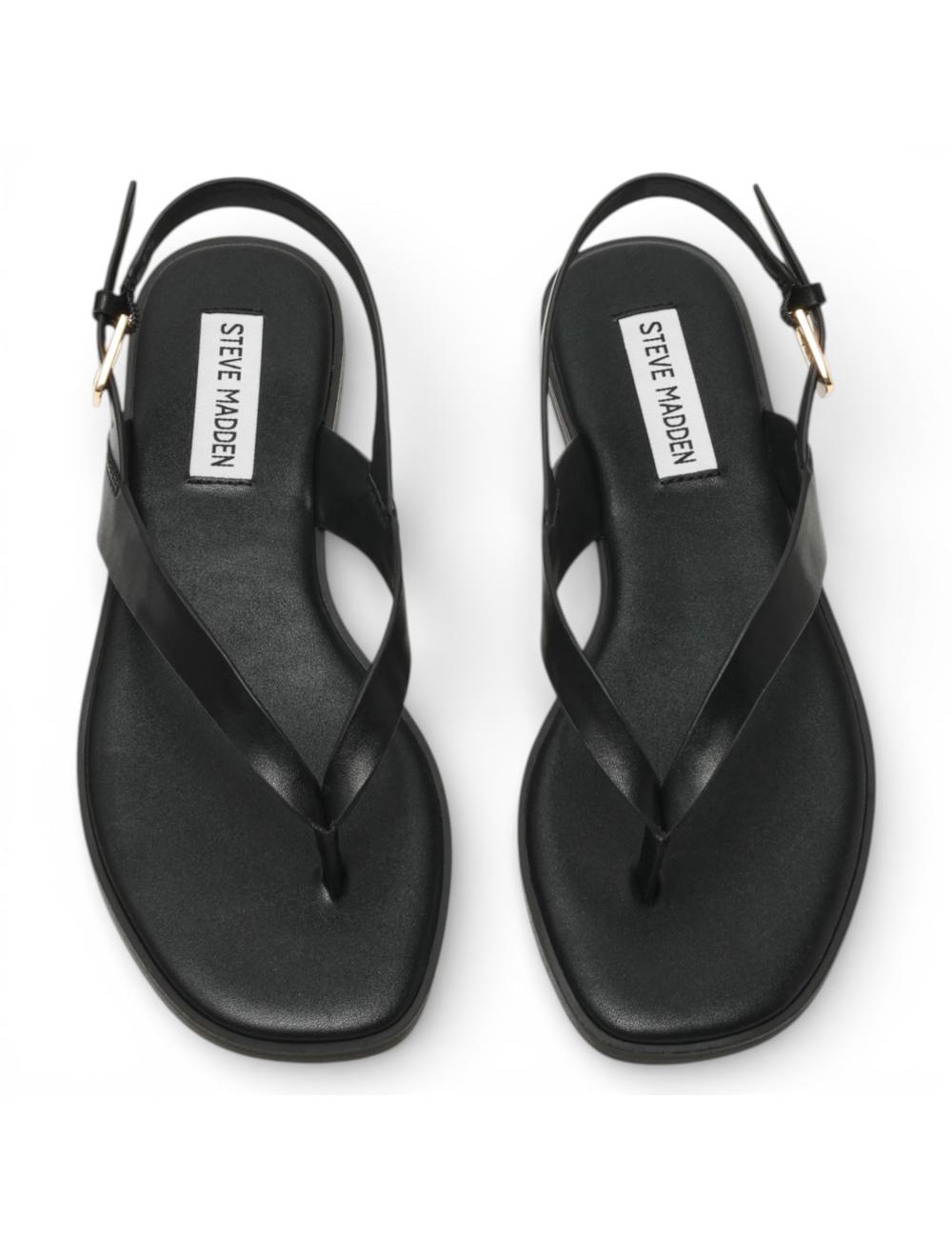 Steve Madden Sandali Infradito Pelle Neri