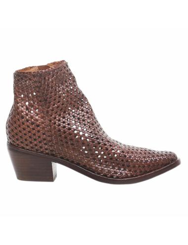 ZOLFO ankle boots Melody Woven brown