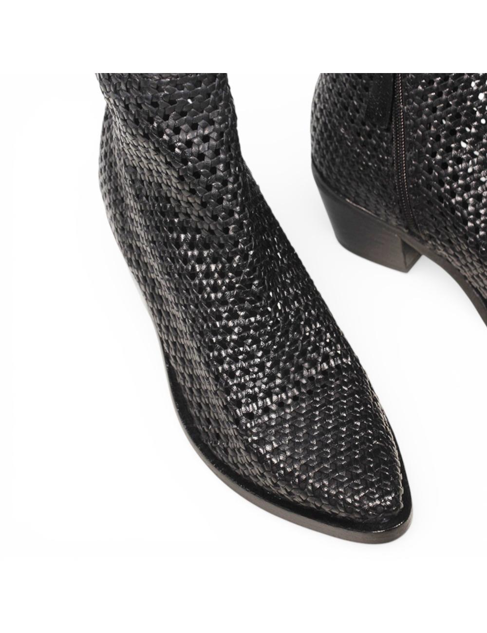 ZOLFO ankle boots Melody Woven black