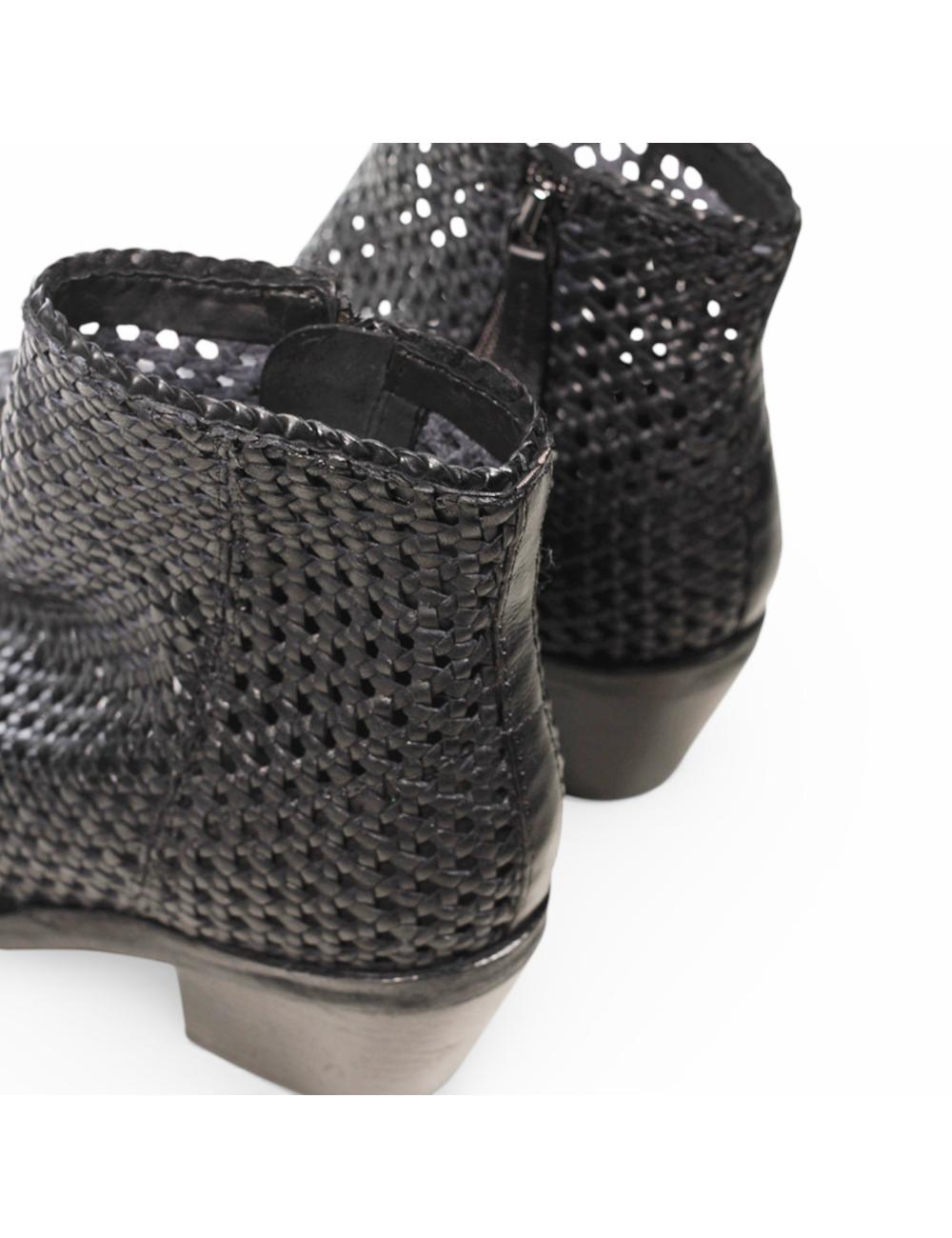 ZOLFO ankle boots Melody Woven black