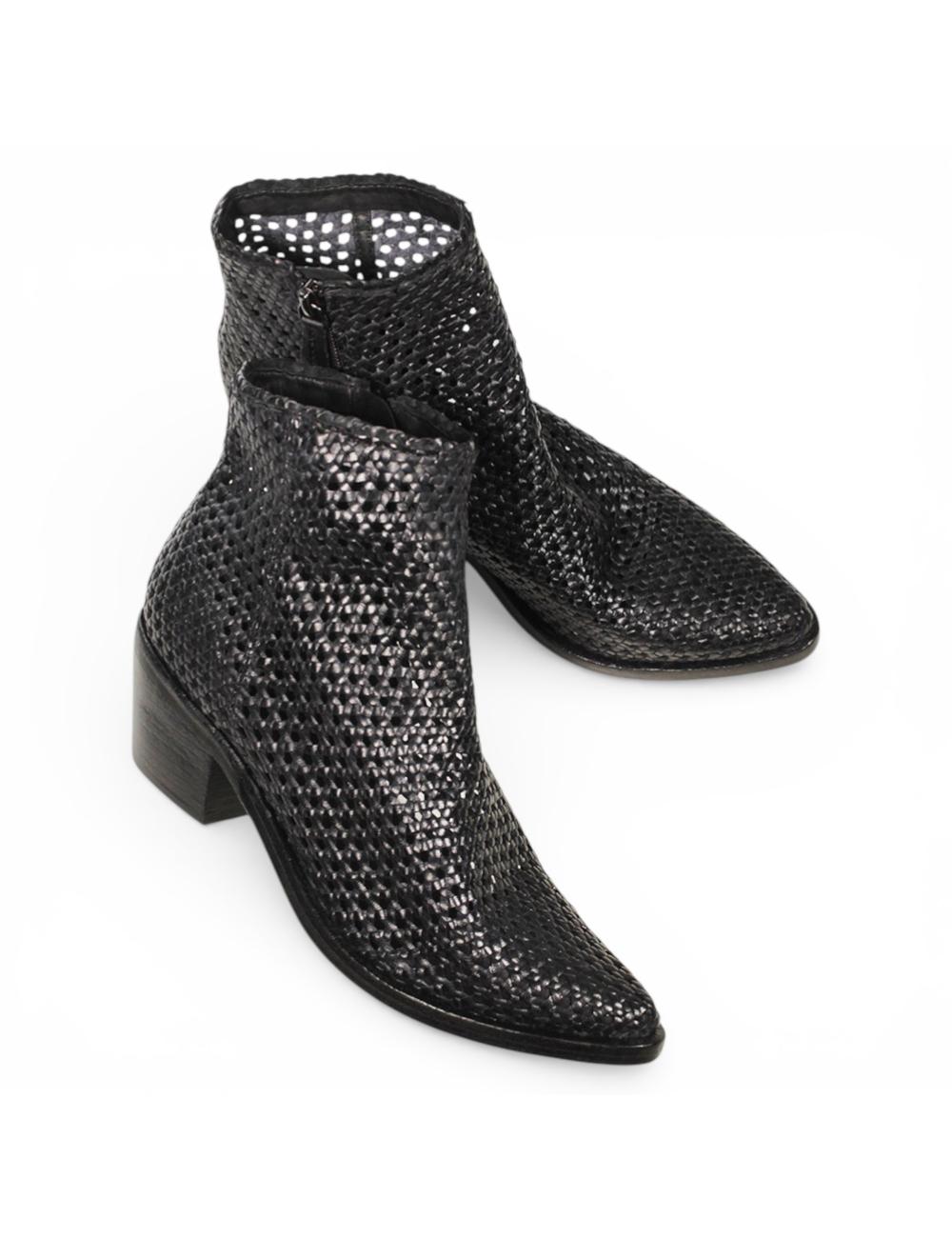 ZOLFO ankle boots Melody Woven black