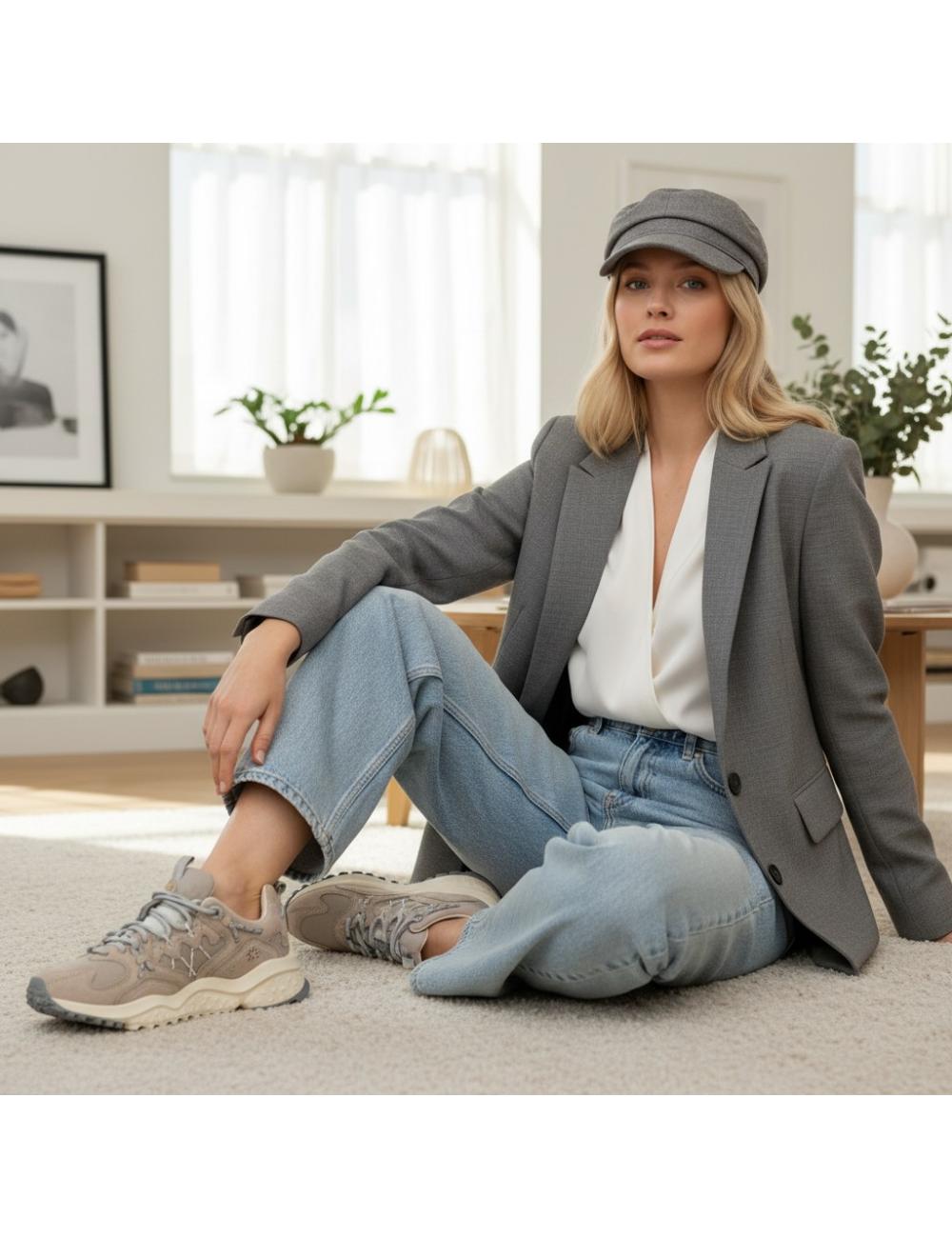 Flower Mountain sneakers running Yamabushi