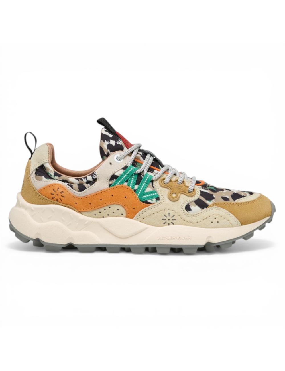 Flower Mountain Sneakers Yamano 3 Camo Leopard