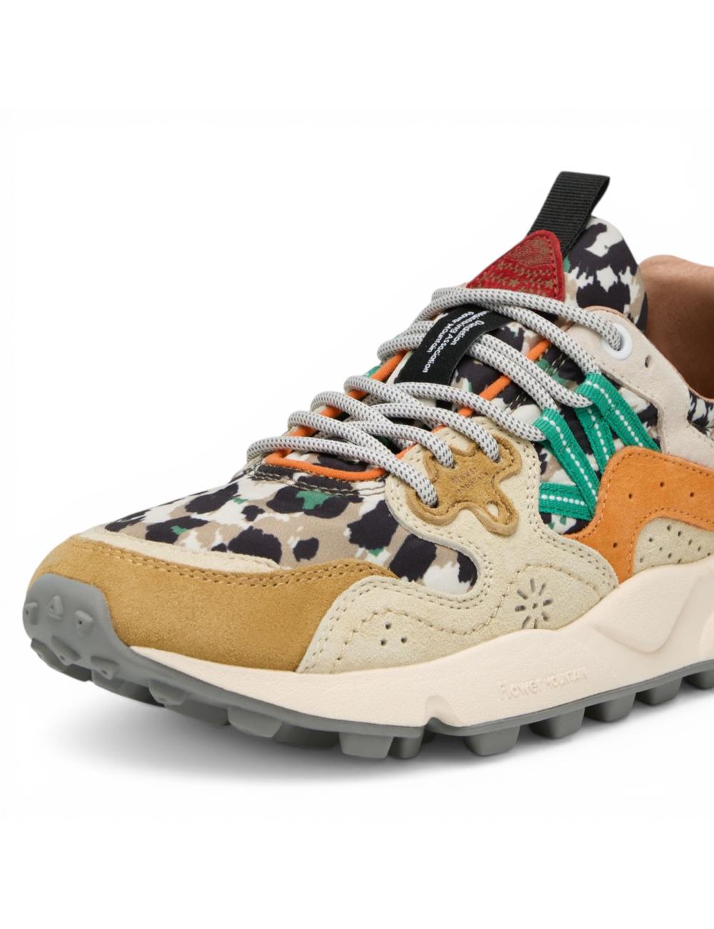 Flower Mountain Sneakers Yamano 3 Camo Leopard