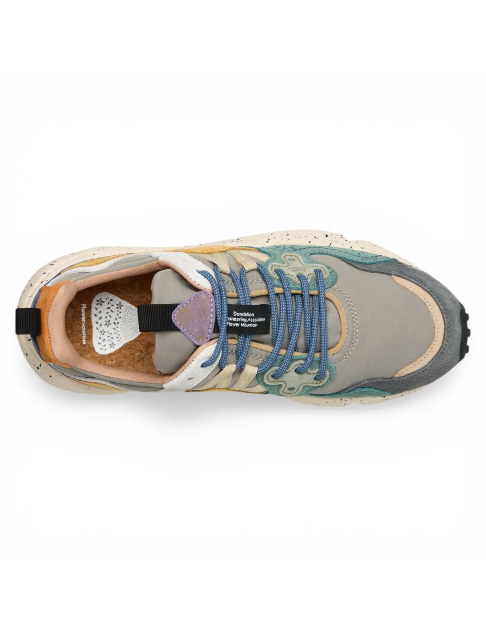 Flower Mountain Sneakers Uomo Yamano 3 grigia