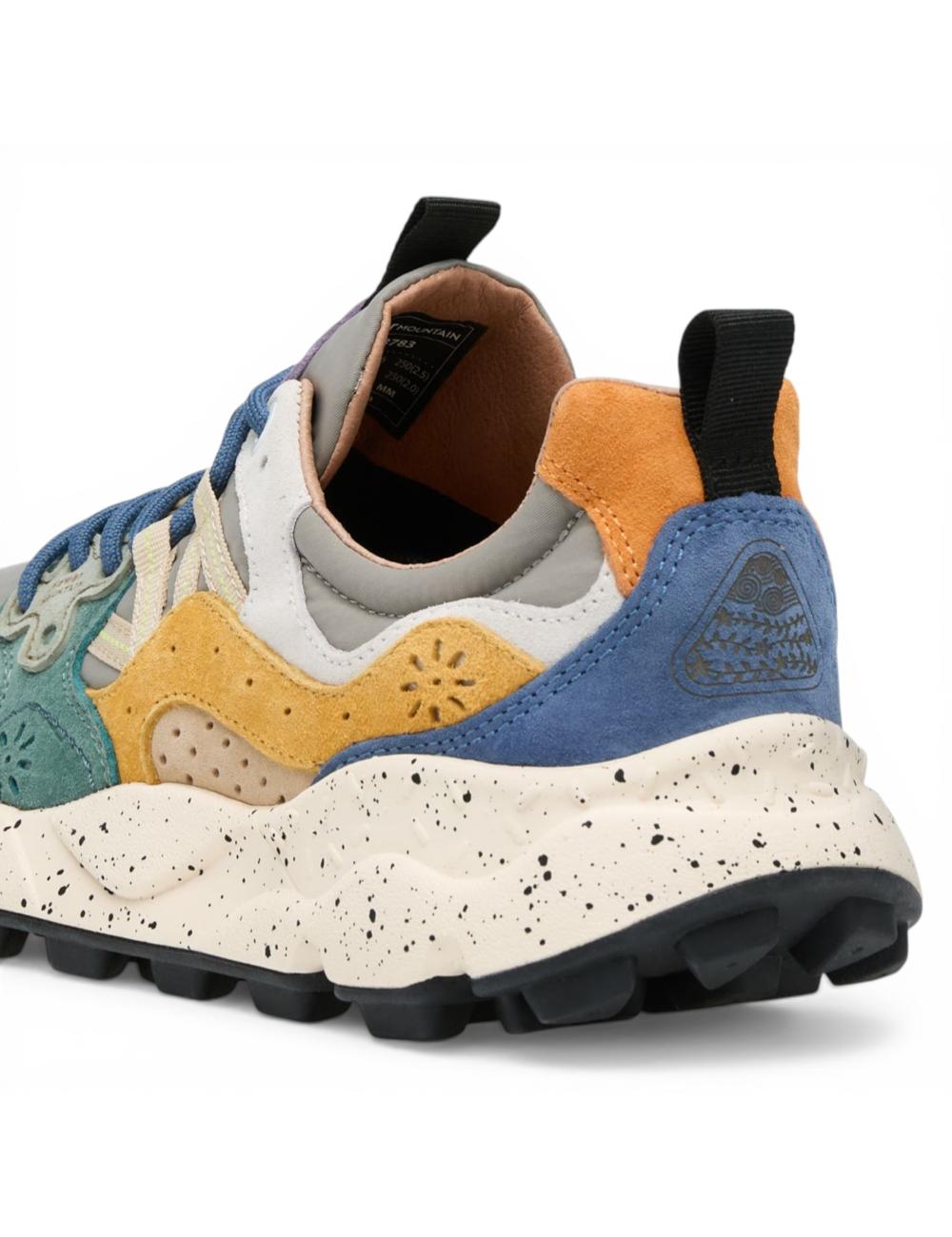 Flower Mountain Sneakers Uomo Yamano 3 grigia