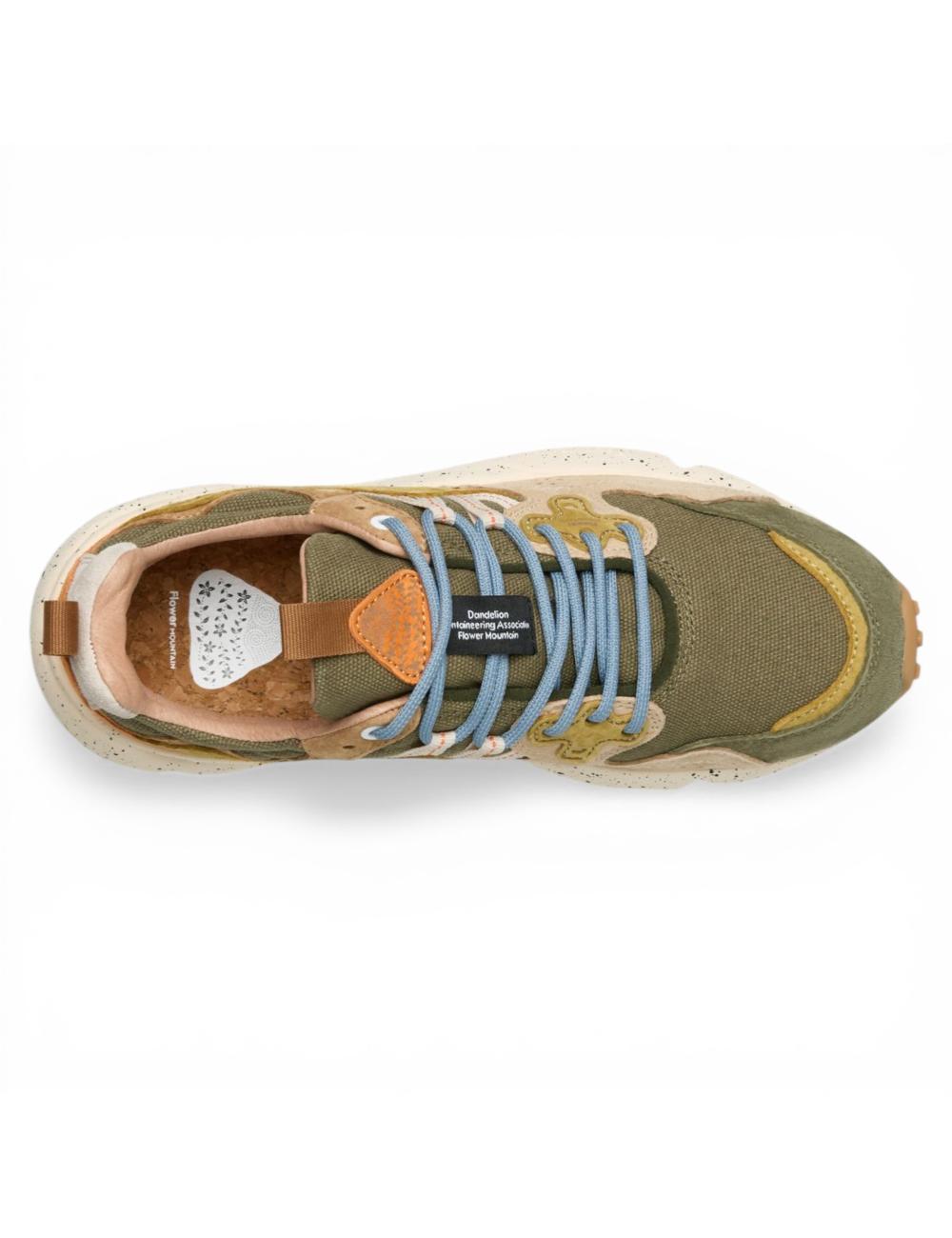 Flower Mountain sneakers Yamano 3 military, taupe