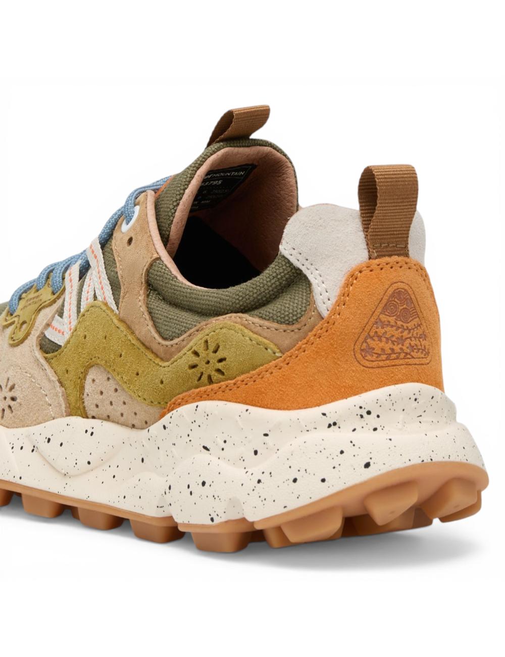 Flower Mountain sneakers Yamano 3 military, taupe