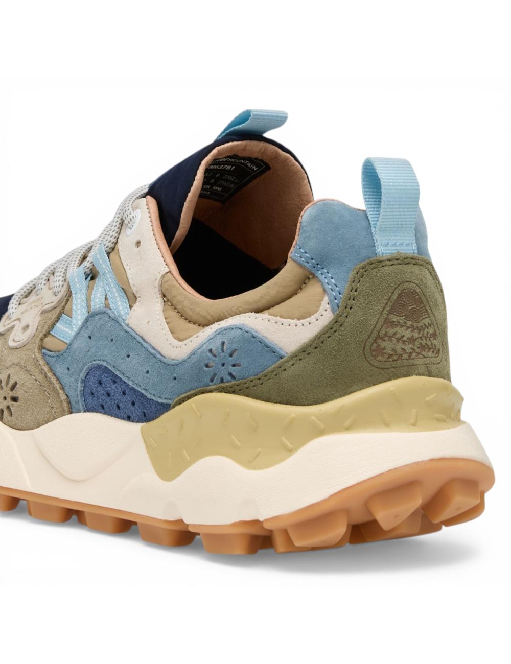 Flower Mountain Sneakers Uomo Yamano 3 Blu