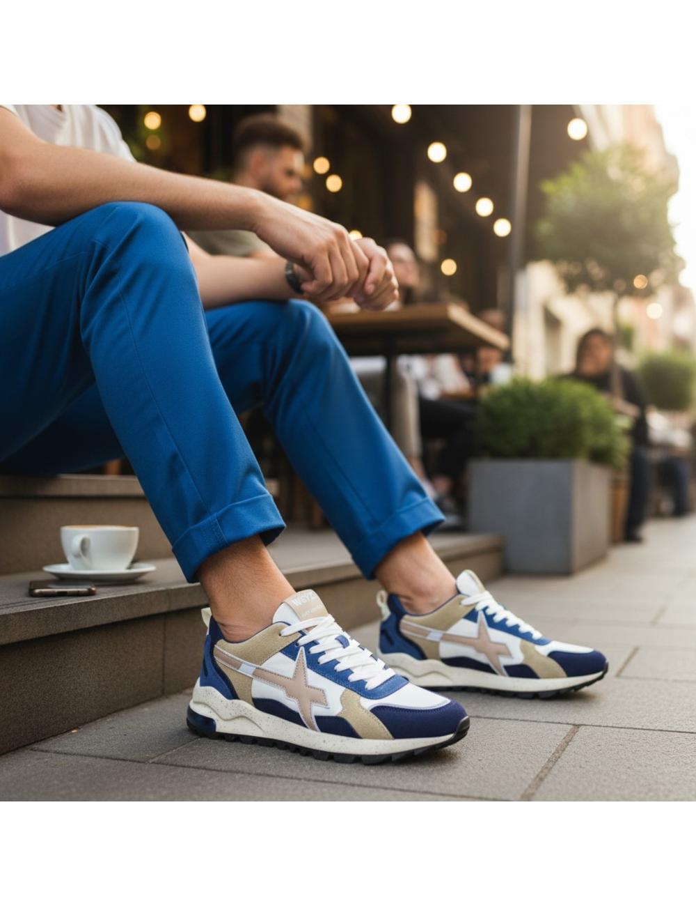 W6YZ sneakers running Breeze 3-M blue azure stone