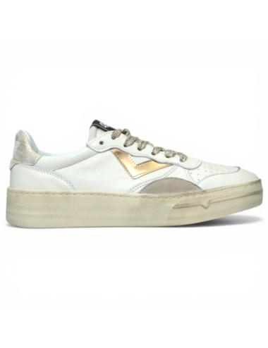 4B12 sneakers basse donna Hyper bianco oro