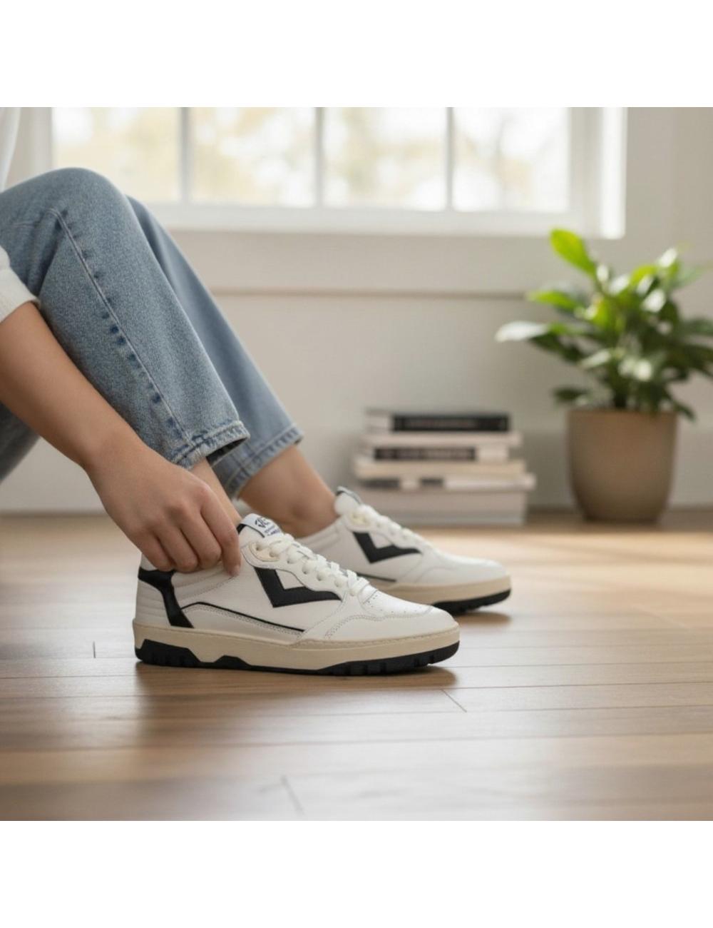 4B12 sneakers Olimpia Bianco Nero