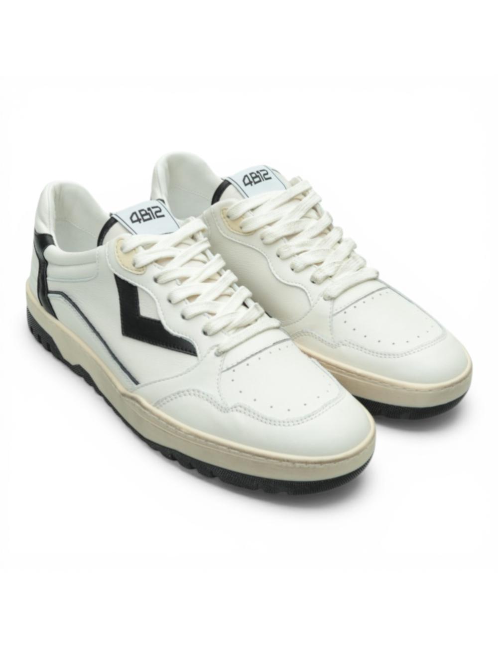 4B12 sneakers Olimpia Bianco Nero