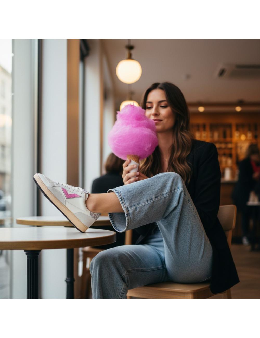 4B12 Playnew sneakers white...