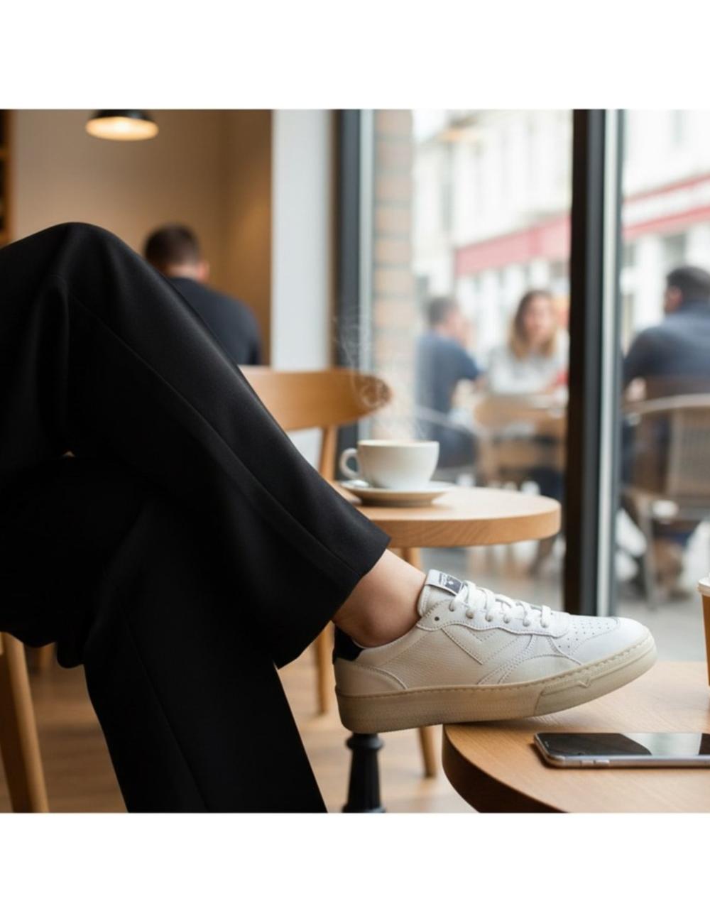 4B12 sneakers uomo Hyper bianco nero