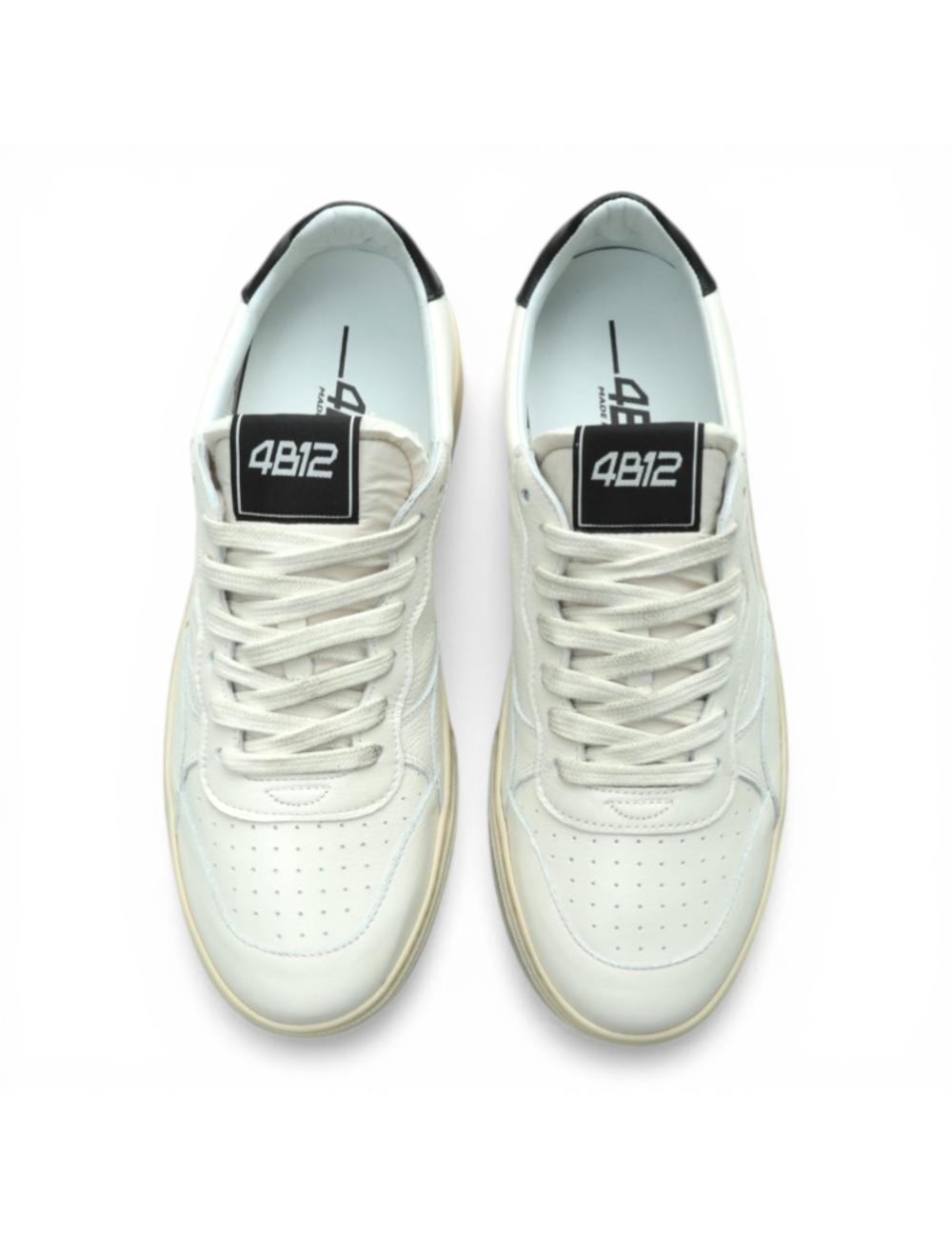 4B12 men's Hyper sneakers white black