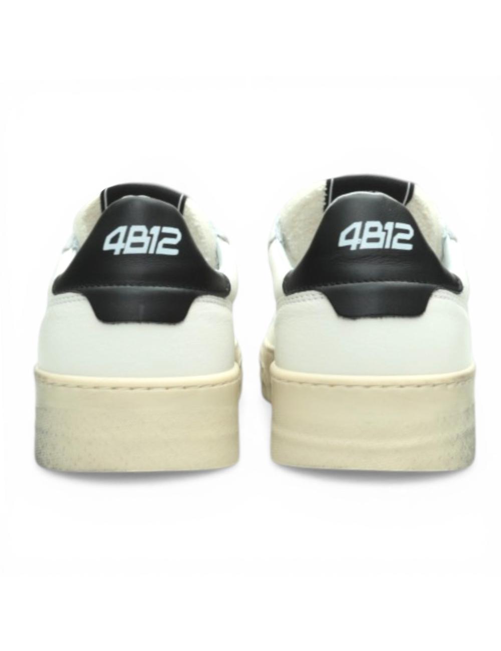 4B12 men's Hyper sneakers white black