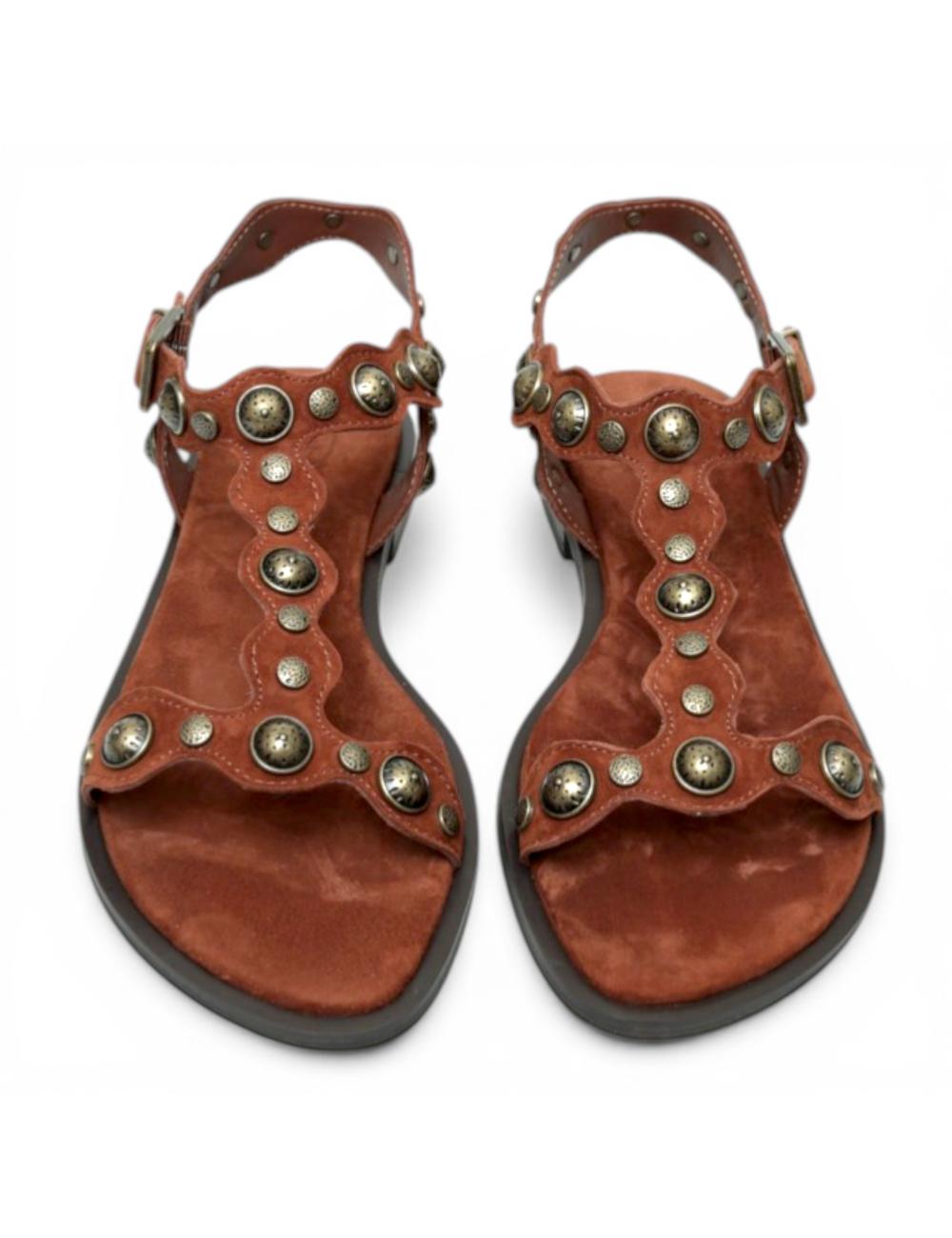 Ash women's flat sandals Phanny leather