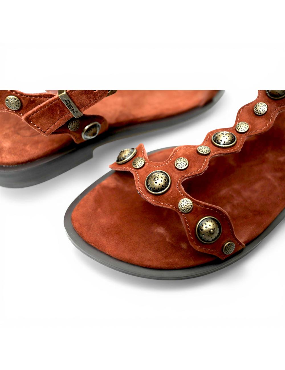 Ash women's flat sandals Phanny leather