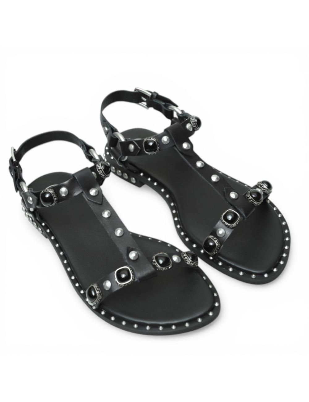 Ash sandali donna bassi Podium neri