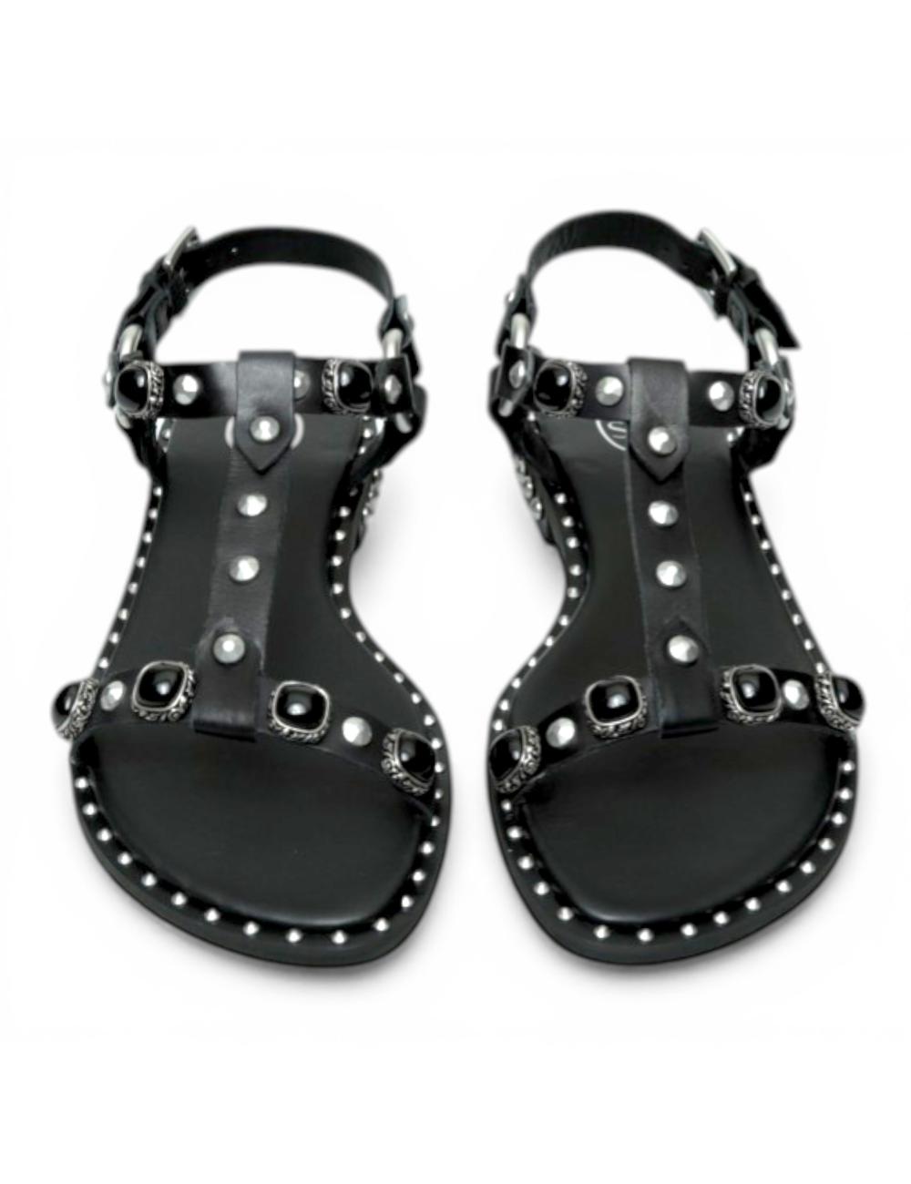 Ash Podium women's sandals black