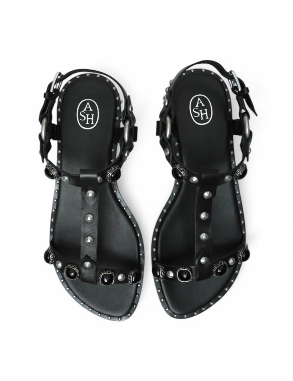 Ash Podium women's sandals black